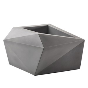 Crescent Garden 23" Wide Origami Novelty Planters - 1 of 2
