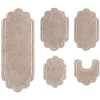 Allure Collection Cotton Tufted Bath Rug Set Set of 5 - Home Weavers - 2 of 4