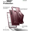 Dexnor for Samsung Galaxy S22 Ultra Case,Protection Shockproof Protective Cover for S22 Ultra 5G,Army - 3 of 3