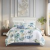 LIVN CO. 6 Piece Botanical Printed Cotton Duvet Cover Set - 2 of 4