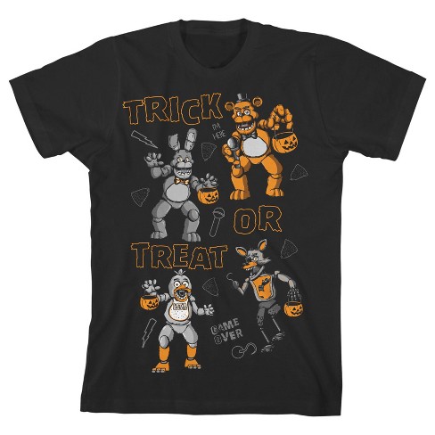 Trick Or Treat Black T-Shirt