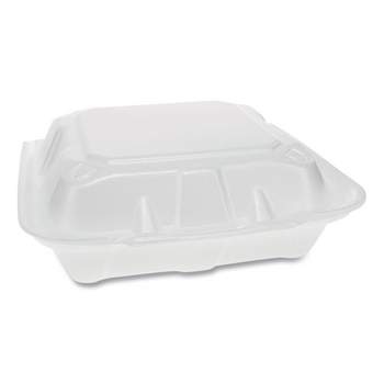 Foam Lunch Box 3 Compartments 2,40x2,10x0,70cm (250 Units)