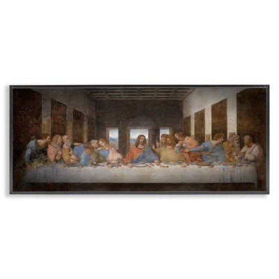 Stupell Industries Last Supper Religious Classical Painting, 30" x 13"
