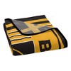 NHL Boston Bruins Microfiber Plush Throw Blanket - 3 of 4