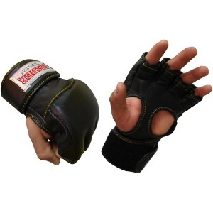 Amber Fight Gear Ultimate Performance Boxing Gloves Unmatched Power, Precision, Durability, and Comfort in The Ring, Black, X-Small - 1 of 4