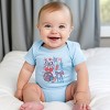 The Juniper Shop Patriotic Disco Collage Baby Short Sleeve Bodysuit - 3 of 4