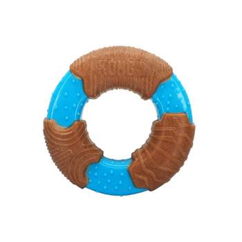 KONG Corestrength Bamboo Ring Dog Toy - Blue
