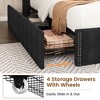 BED FRAME WITH STORAGE - 3 of 4