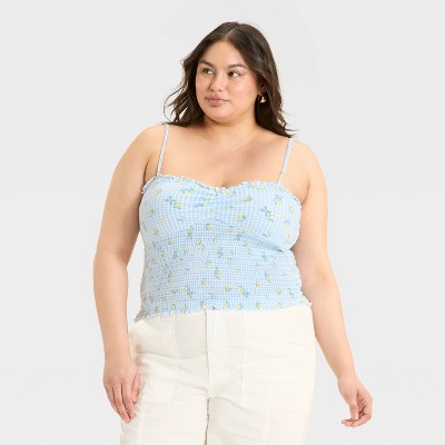 Women's Smocked Cami - Wild Fable™