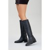 Svetlo - Black Back-Zip Knee-High Boot (Women) | Prologue Shoes - 4 of 4