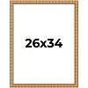 PosterPalooza | 26x34 Modern Bamboo Picture Frame, UV Acrylic, 5 Finishes - 2 of 4