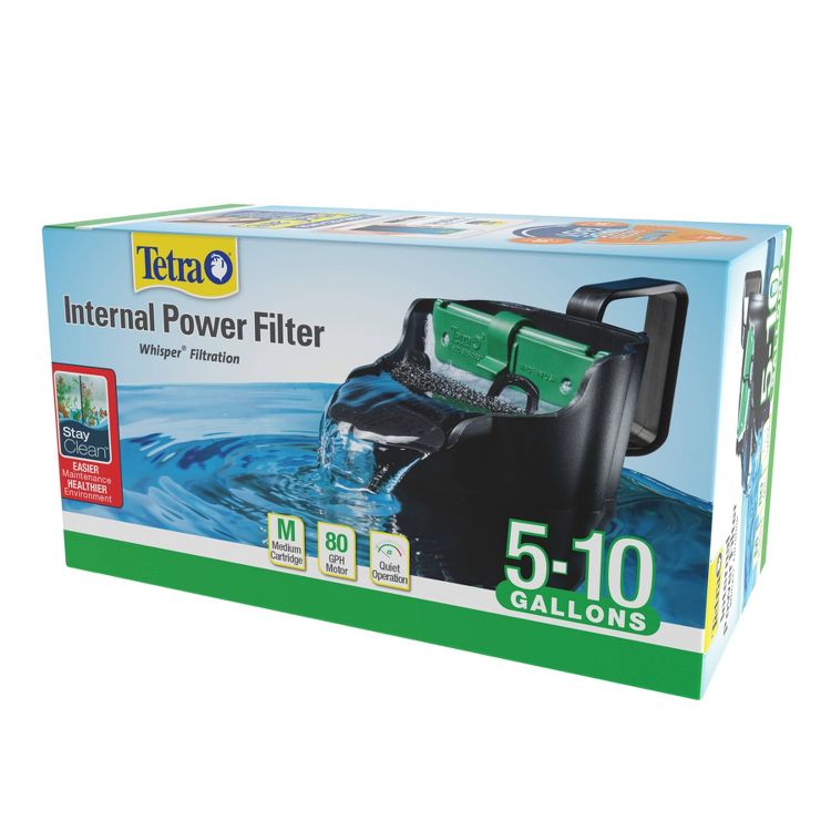 Tetra Whisper Internal Filtration with Air Pump 5 to 10gal for Aquariums Filters, 2 of 7