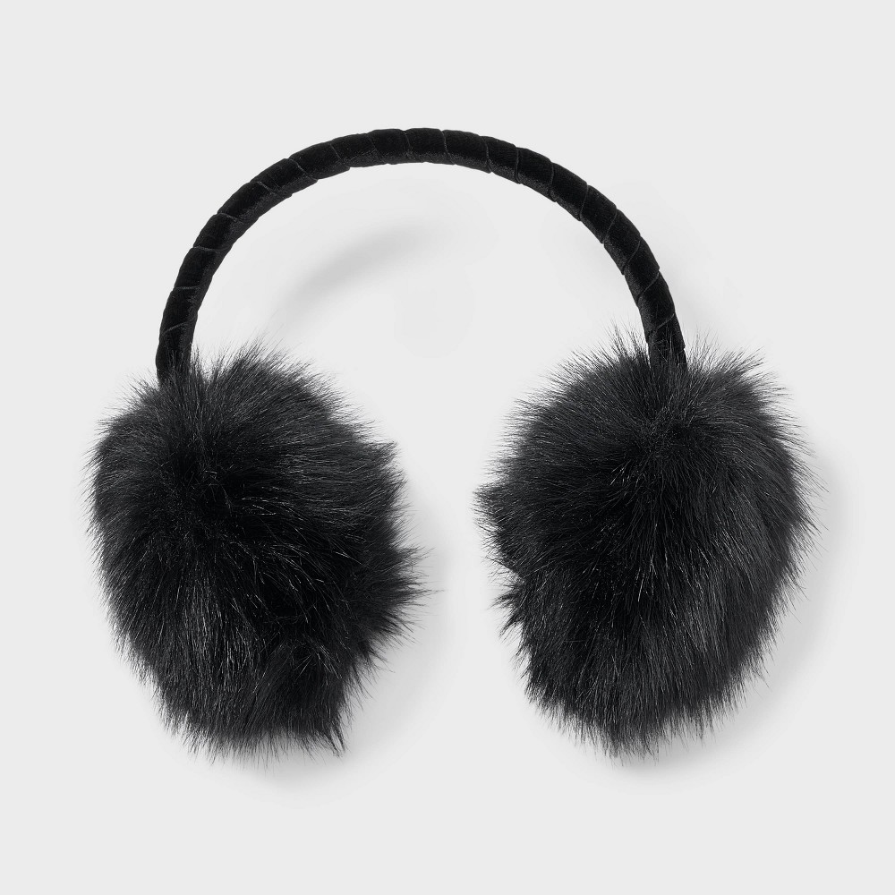 Recycled Polyester Headband Earmuff - A New Day™ Black