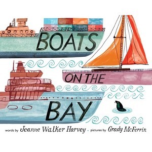 Boats on the Bay - by Jeanne Walker Harvey - 1 of 1