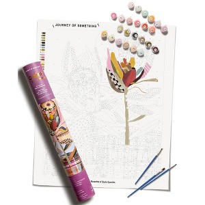 Journey of Something: Paint By Numbers - Two Proteas - DIY Painting Craft Kit - 1 of 4