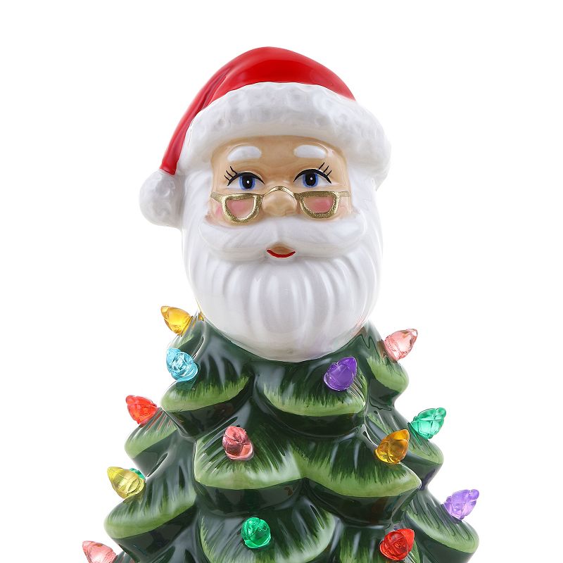 Mr. Christmas 8.5" Nostalgic Ceramic LED Holiday Character Christmas Tree, 4 of 6