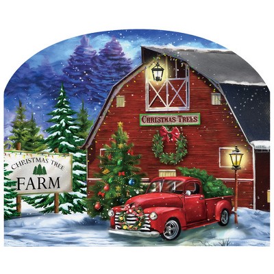 Briarwood Lane Art Sign 8.25x10.25 Christmas Tree Farm For Christmas Art Sign