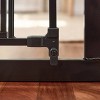 Carlson Extra Wide Gate with Door for Dog Crate - Black - 4 of 4