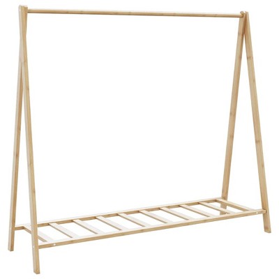 Clothes Rack with Shelves 41.7"x13.4"x40.2"