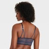 Women's Satin and Lace Longline Bralette - Auden™ - image 2 of 4