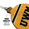 University of Wisconsin Milwaukee Official Stripes Wood Christmas Tree Holiday Ornament - 3 of 4