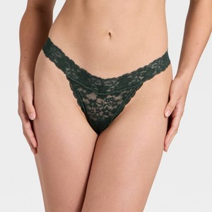Women's All Over Lace Thong Underwear - Auden™ - 1 of 4