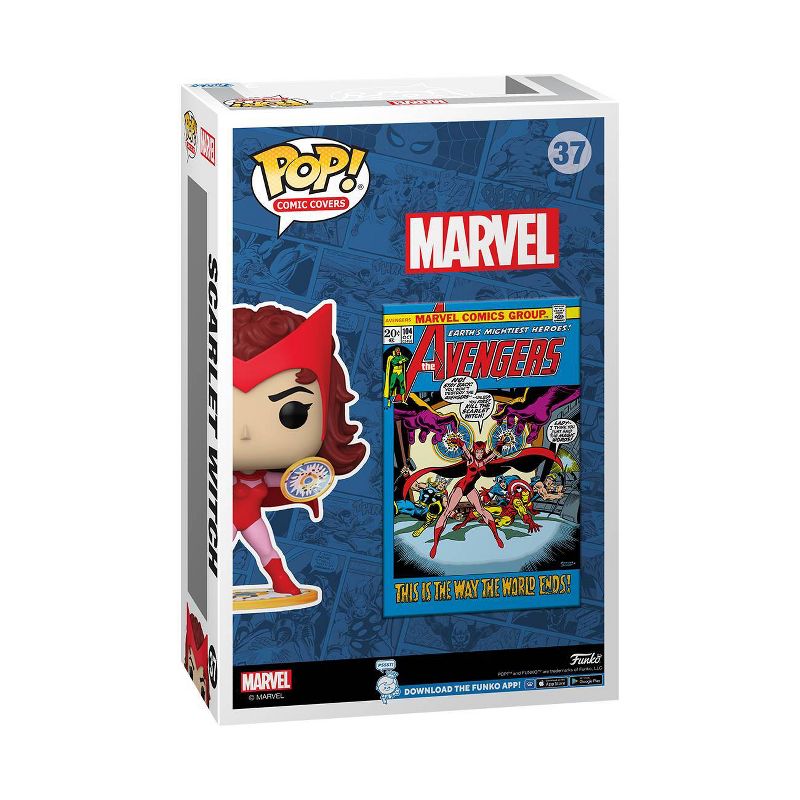 Funko POP! Comic Cover: Marvel Avengers 104 - Scarlet Witch Vinyl Collectible (Target Exclusive), 2 of 4