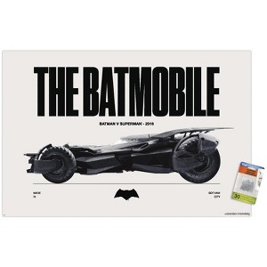 Trends International DC Comics Batman: 85th Anniversary - The Batmobile 2016 Unframed Wall Poster Prints - 1 of 4