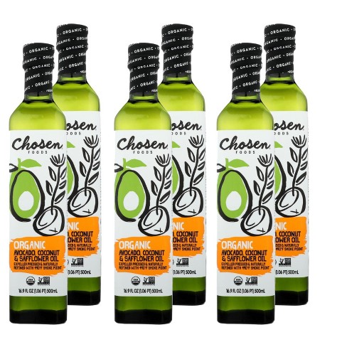 Pure Organic Avocado Oil - 16.9 oz bottle