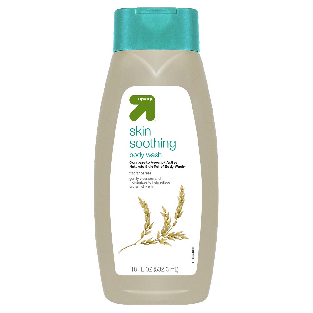 Fragrance Free Soothing Body Wash - 18oz - up & up