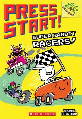 Super Rabbit Racers!: A Branches Book (Press Start! #3), 3 - by  Thomas Flintham (Paperback)