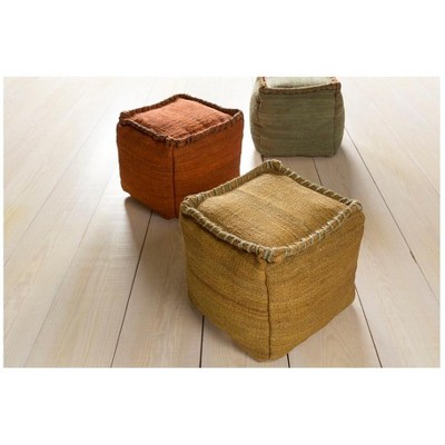 Livabliss Woodstock Global Pouf