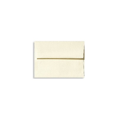 LUX A7 Invitation Envelopes 5 1/4 x 7 1/4 500/Box Natural Linen 4880-NLI-500