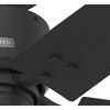 Hunter 52" Windbound Ceiling Fan Matte Black Finish - Modern Industrial Design with WhisperWind Motor for Quiet Performance - 3 of 4
