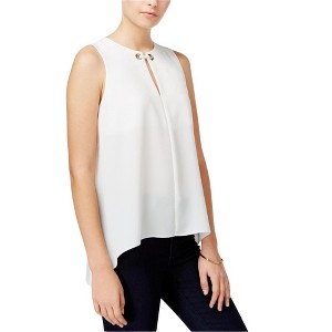 Rachel Roy Womens Sleek Keyhole Pullover Blouse - 1 of 1