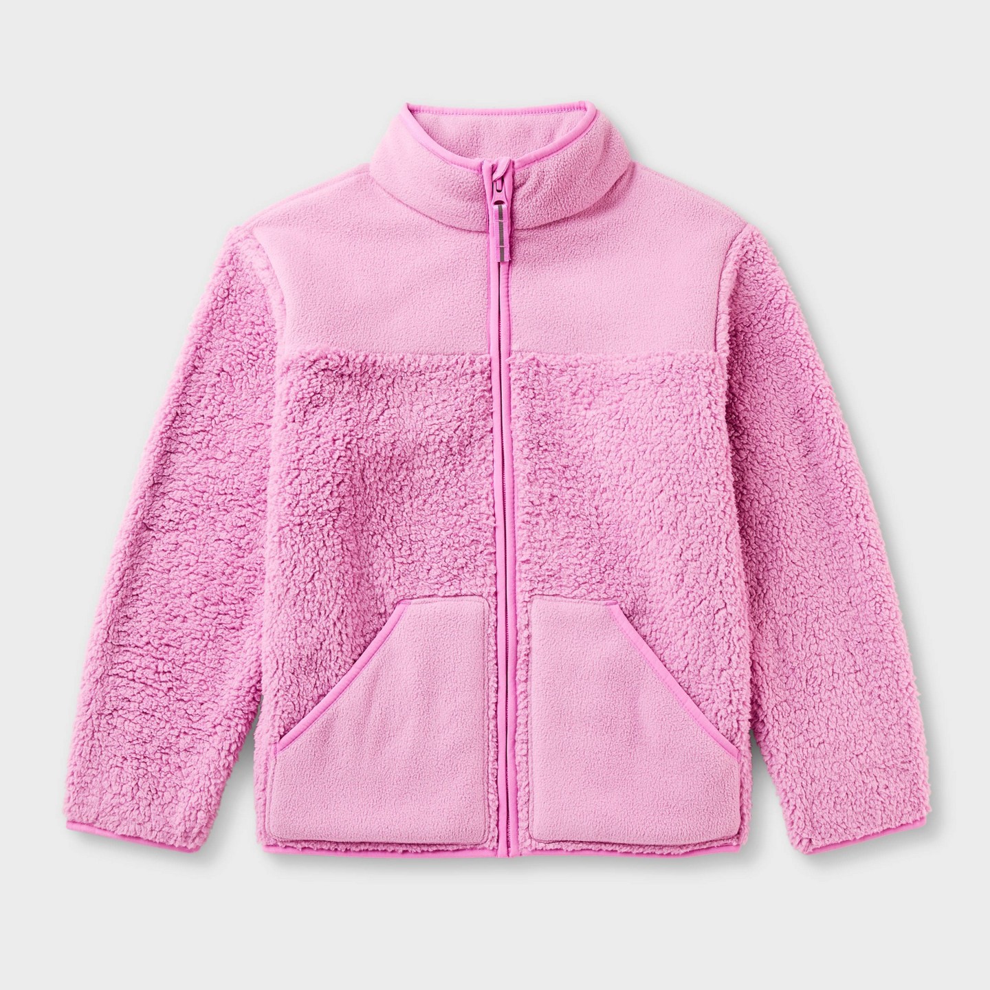 Куртка Cat & Jack Fleece Jacket для девочек, цвет: Фиолетовый — фото 2
