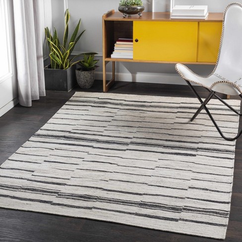 Hauteloom Willington Broken Striped Wool Blend Rug : Target