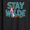 Men's - Zootopia - Nick The Fox Stay Wilde Long Sleeve Graphic T-Shirt - 2 of 4