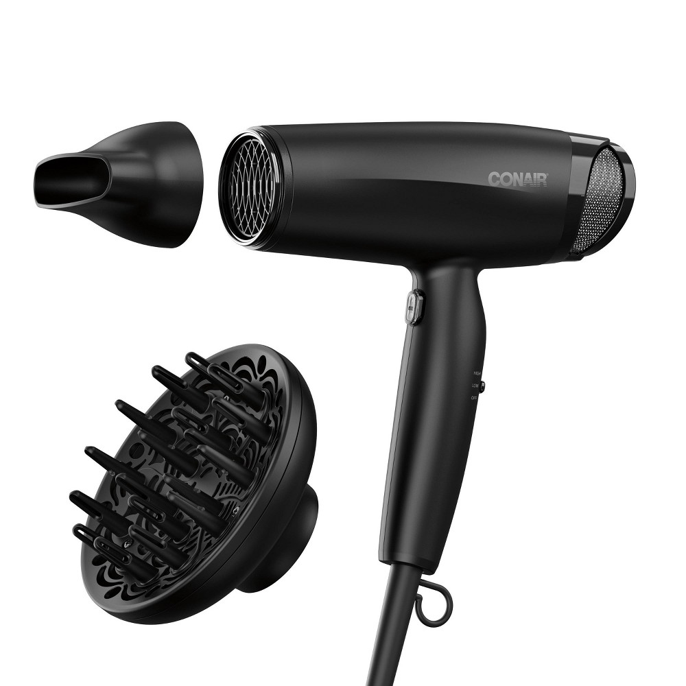 Photos - Hair Dryer Conair Radiance Boost : Volumizing, 1875 Watt, Includes Concentrator and Diffuser, All Hair Types 