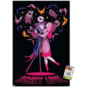 Trends International Disney The Nightmare Before Christmas - Scary Love Unframed Wall Poster Prints - 1 of 4