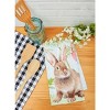 C&F Home Sitting Bunny Printed Cotton Flour Sack Easter Kitchen Towel - image 2 of 4