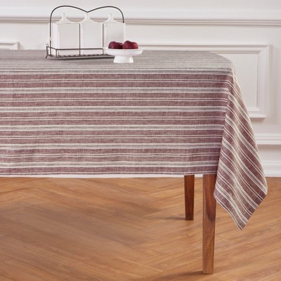 Solino Home Striped Linen Tablecloth | Chelsea Stripe