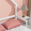 Montessori Floor Bed, House Shaped Bedframe with Headboard and handrails - 4 of 4