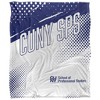 Cuny School Of Professional Studies Fan Zone Silky Touch Super Soft Throw Blanket 50x60 - 2 of 4