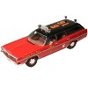 1970 Ford Galaxie Station Wagon "Chicago Fire Department" Red with Black Top 1/43 Diecast Model Car by Goldvarg Collection - 2 of 4