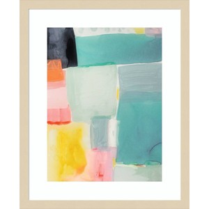 Amanti Art United Colors I by Amy Lighthall Wood Framed Wall Art Print - 1 of 4