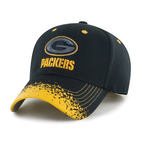 Nfl Green Bay Packers Black Spray Hat : Target