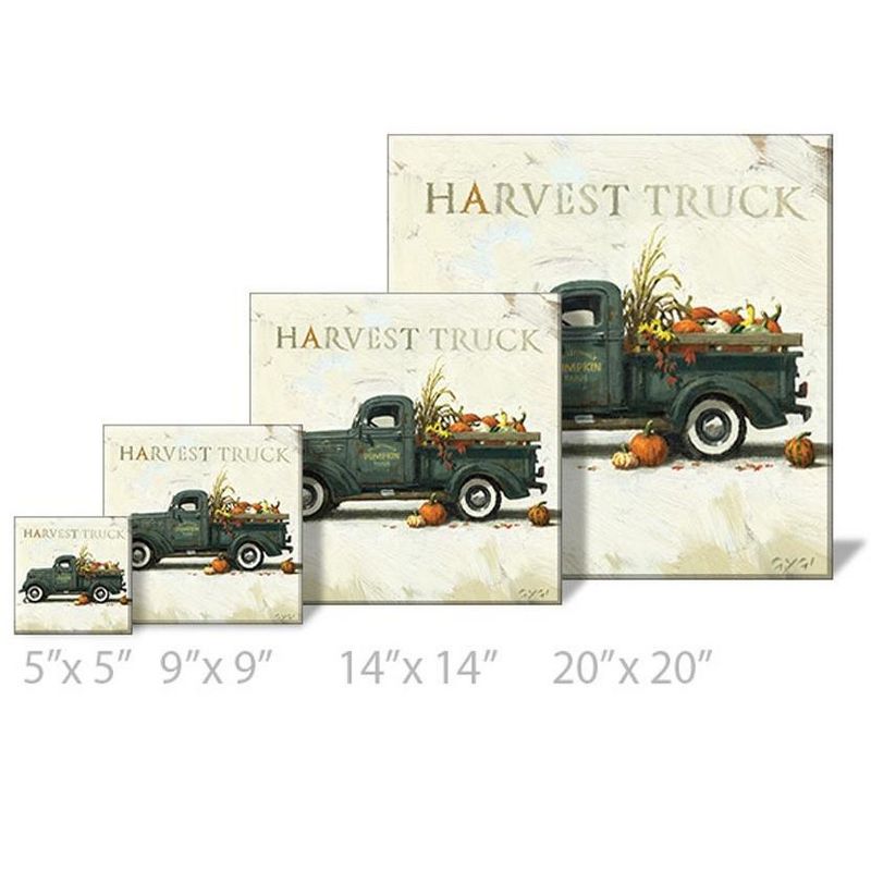 Sullivans Darren Gygi Harvest Truck Canvas, Museum Quality Giclee Print, Gallery Wrapped, Handcrafted in USA, 3 of 4