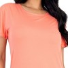 Slickblue Women's Basic Short Sleeve T-Shirt, Stretch Jersey Knit, Casual Everyday Fit, 10 Color Options, Size S-L - 3 of 4