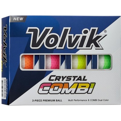 Volvik Crystal Combi Golf Balls